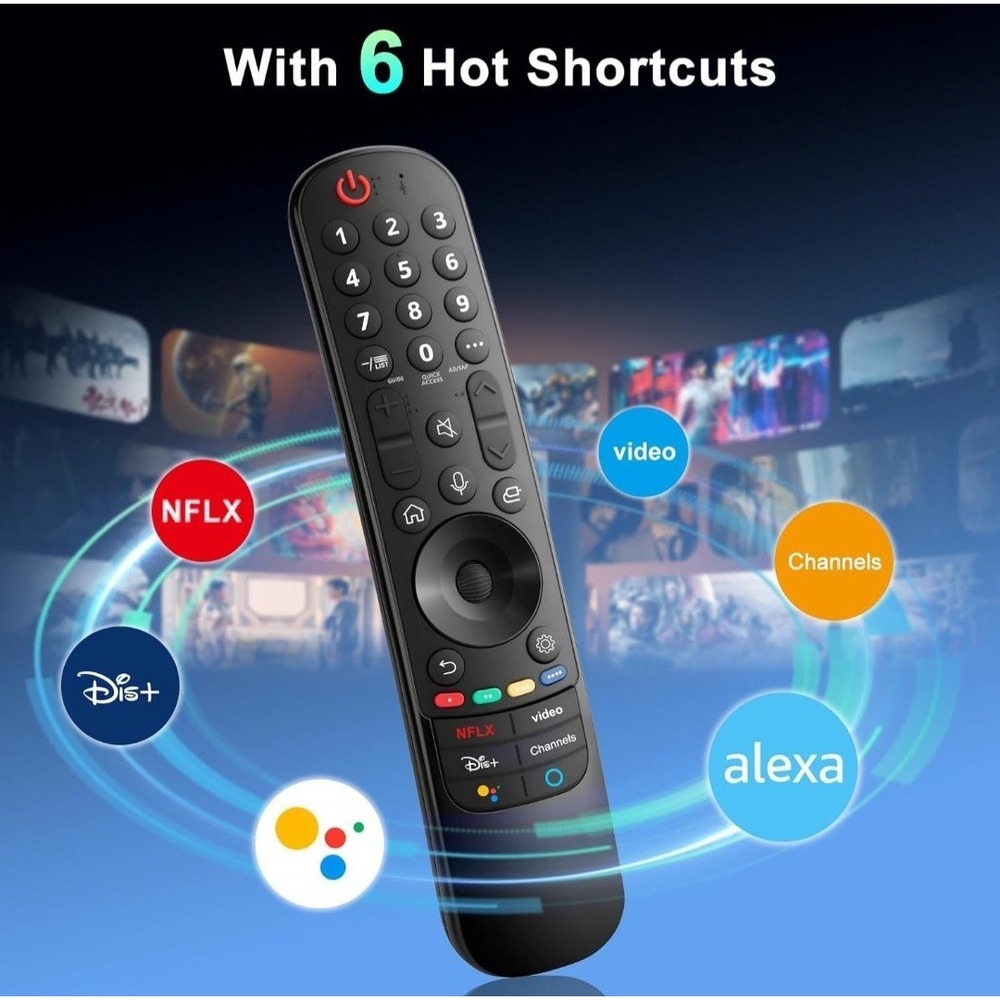 Magic Remote for LG-Smart-TV-Remote-Control-Replacement with Pointer and... - Picture 4 of 9